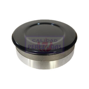 Vertical Aluminio Gourmet 90 mm c/tapa loza