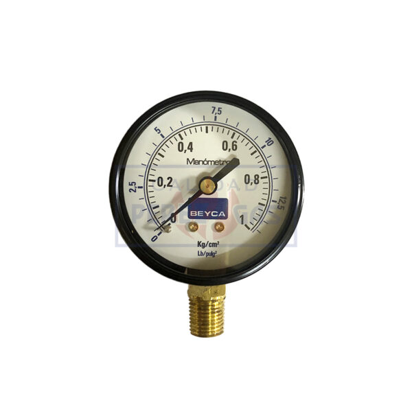Manómetro 1/4 " 5 Kg