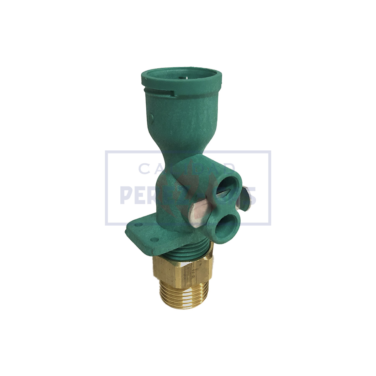 Vénturi plástico verde