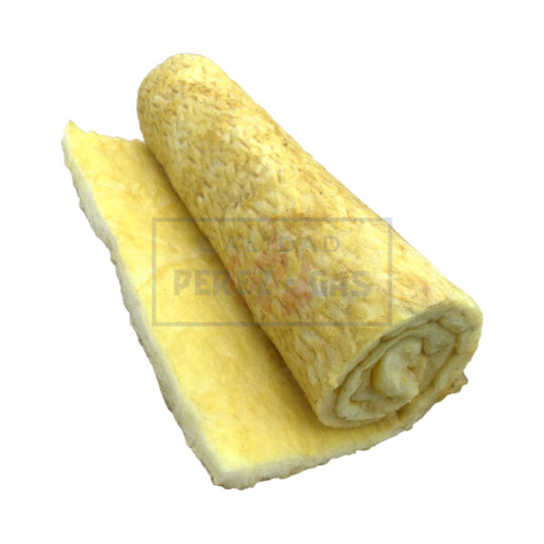 Lana de vidrio sin Aluminio 0,5 x 1,20 mts