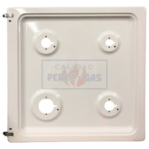 Plancha Orbis 55 Blanca mecheros Sabaf