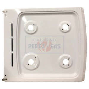 Plancha Orbis curva mecheros Sabaf blanca