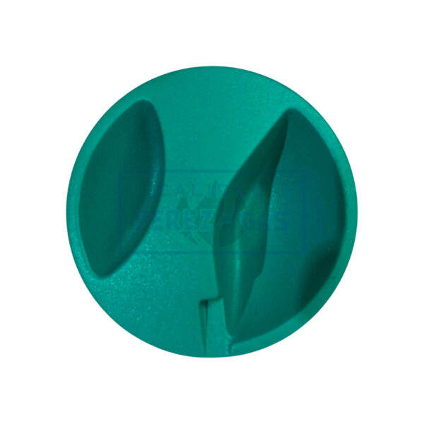 Perilla Calefón Rotativo Verde